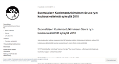Desktop Screenshot of kuolemantutkimus.com